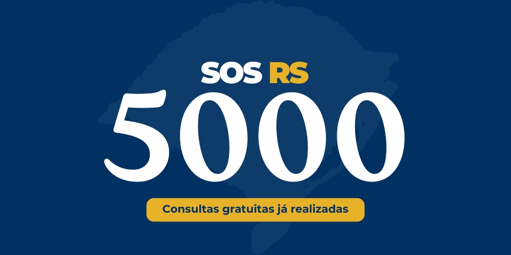 Mais de 5 mil pessoas já foram auxiliadas pela Operação SOS RS!